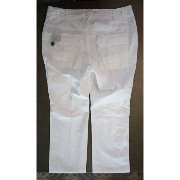 Free People OB1425597 Womens Sz 6 White The Thing Is Low Rise Utility Pants $128 - Picture 2 of 12